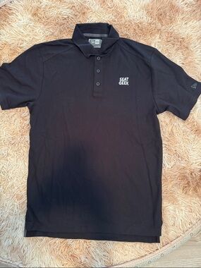 SeatGeek Black Polo Shirt